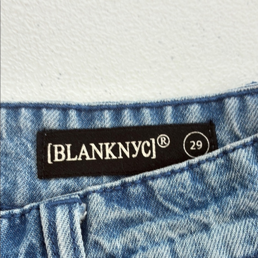 Blank NYC Light Blue Wide Leg Flare Jeans - Picture 9 of 10